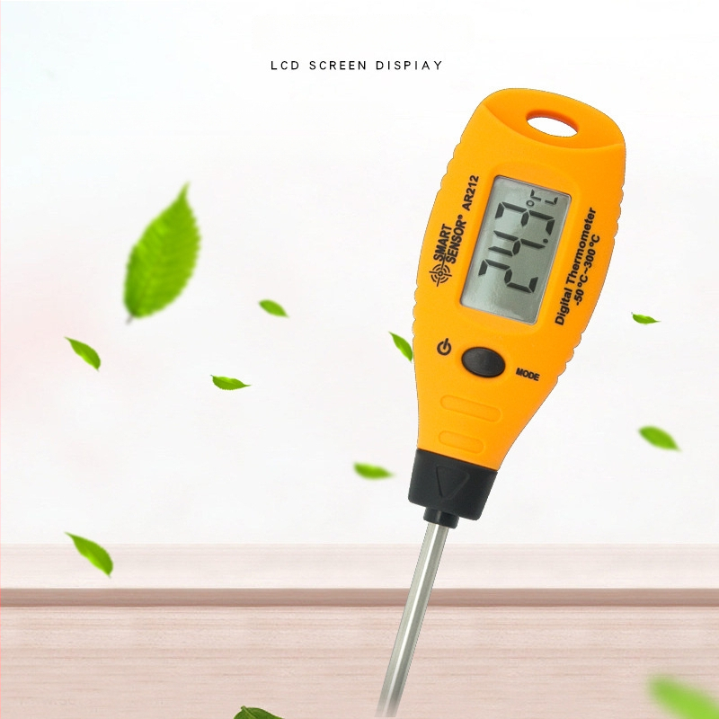 AR212 Sonda kuhinjski termometar za temperaturu vode i ulja u namirnicama, elektronički termometar SmartSensor