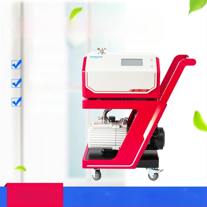 Automatski mobilni detektor curenja s helijevim masenskim spektrometrom, vakuumski detektor curenja