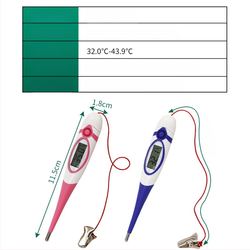 Veterinaarne digitaalne termomeeter sigadele, veistele ja lammastele - loomakasvatuseks