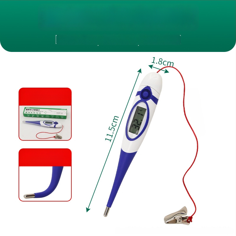 Veterinaarne digitaalne termomeeter sigadele, veistele ja lammastele - loomakasvatuseks