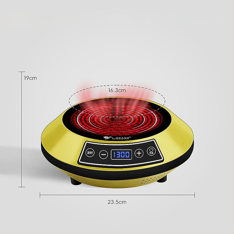 Κανάκι καφέ με μακρύ στόμιο για χειροκίνητο παρασκευή καφέ, από ανοξείδωτο ατσάλι, ηλεκτρική θέρμανση, μάρκα l-ebans, δυνατότητα εκτύπωσης λογότυπου, λανσαρίστηκε το 2024