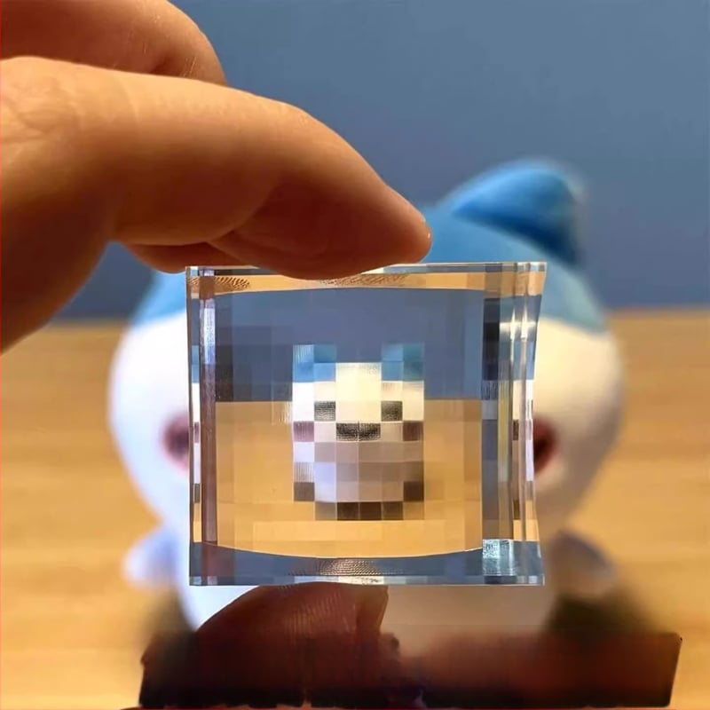 Κλειδοθήκη Minecraft - ακρυλικό, μάρκα Yuke, καρτούν στυλ, αξεσουάρ κλειδιού