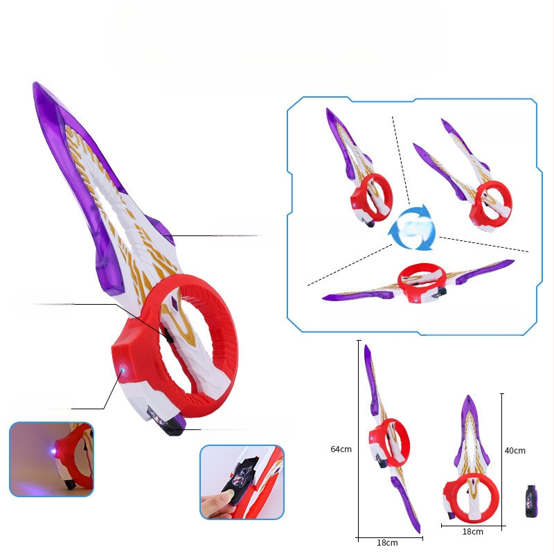 Teliga Transformer Jumalik Valgus Tikk DX Säde Prisma Rõngajala Käevõru Võtmete Kinnitamise Vööga, Plastikust, Muusikafunktsioon, Mitmekülgne, Lapsed 4–6 aastat