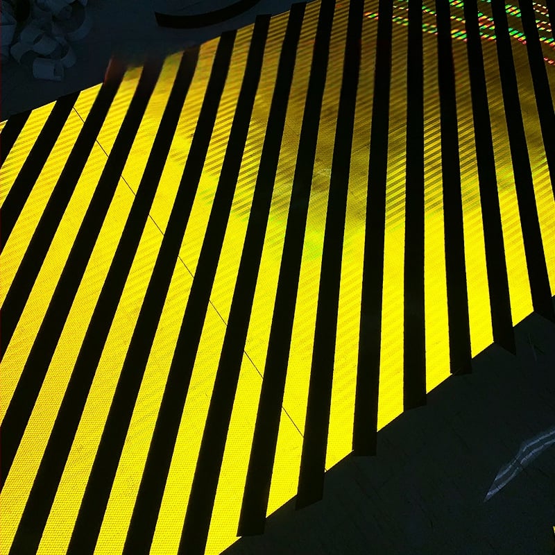 Светлоотразителен филм, PET материал; серия: алуминиева основа филм; марка Mancai; код mc015