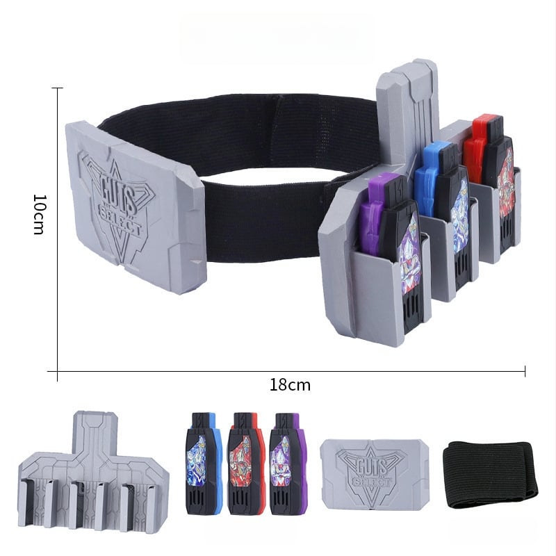 U Shield vöö kotis võtmete hoidmisega, plastmassist mänguasi, 3u Shield rihm