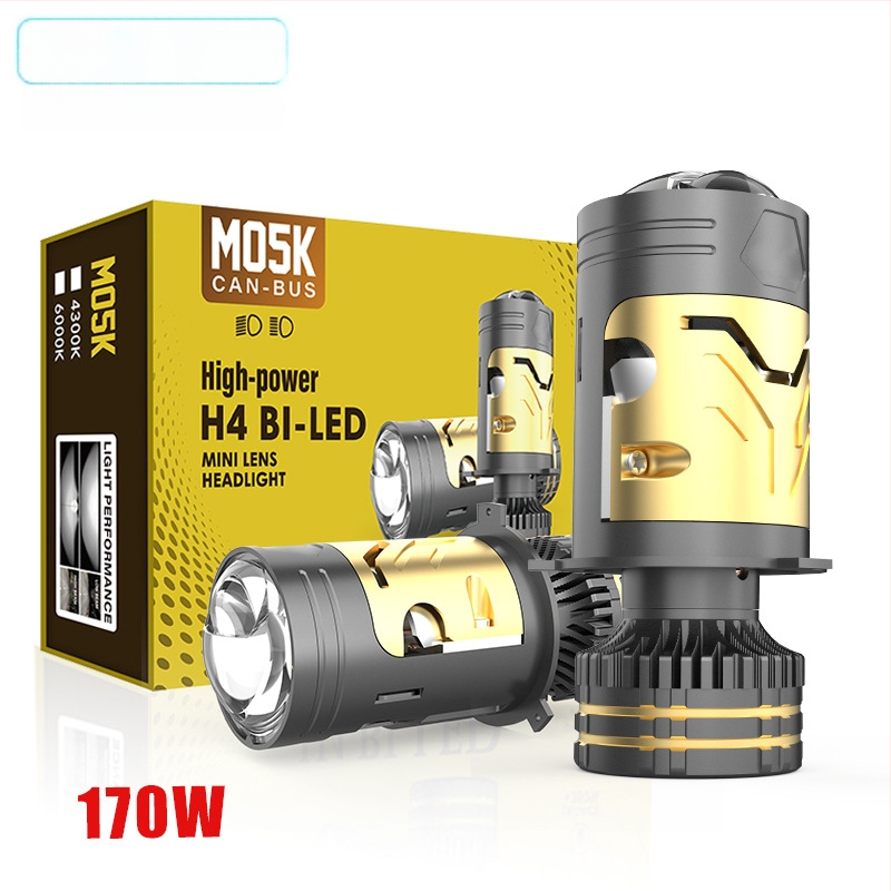 M05K visokoučinkoviti LED far automobila s integriranim daljinskim i bliskim snopom, H4 matriks leća