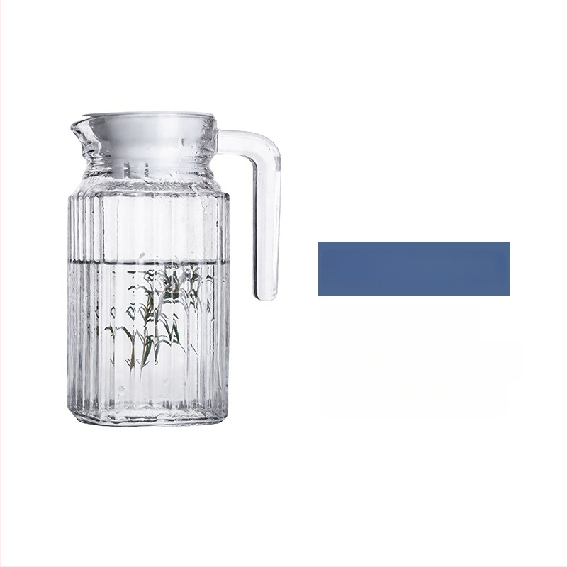 Luminarc γυάλινη κανάτα για κρύο νερό με υφή χτυπήματος – θερμοανθεκτικό γυάλινο δοχείο για χυμούς, τσάι και ποτά