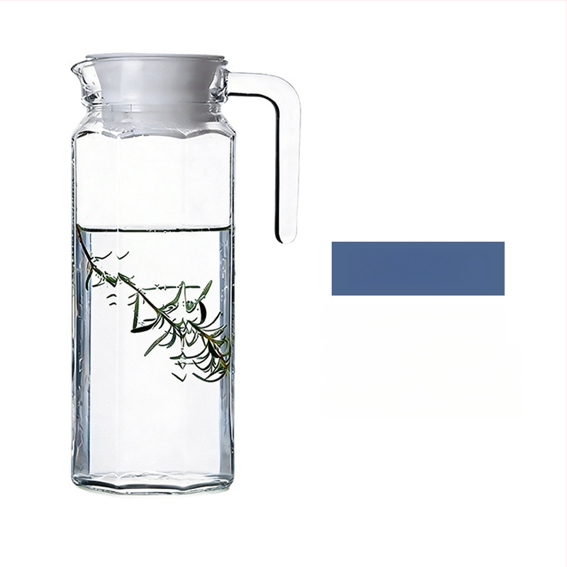 Luminarc γυάλινη κανάτα για κρύο νερό με υφή χτυπήματος – θερμοανθεκτικό γυάλινο δοχείο για χυμούς, τσάι και ποτά