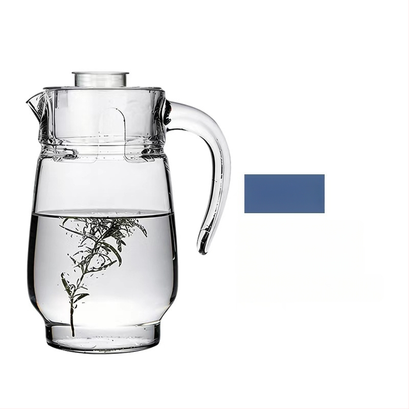 Luminarc γυάλινη κανάτα για κρύο νερό με υφή χτυπήματος – θερμοανθεκτικό γυάλινο δοχείο για χυμούς, τσάι και ποτά