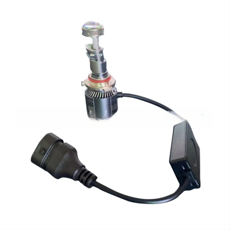 LED prednje svjetla s dvostrukim lećama za vozila, kompatibilni s H7, H8, H11, 9005, 9006