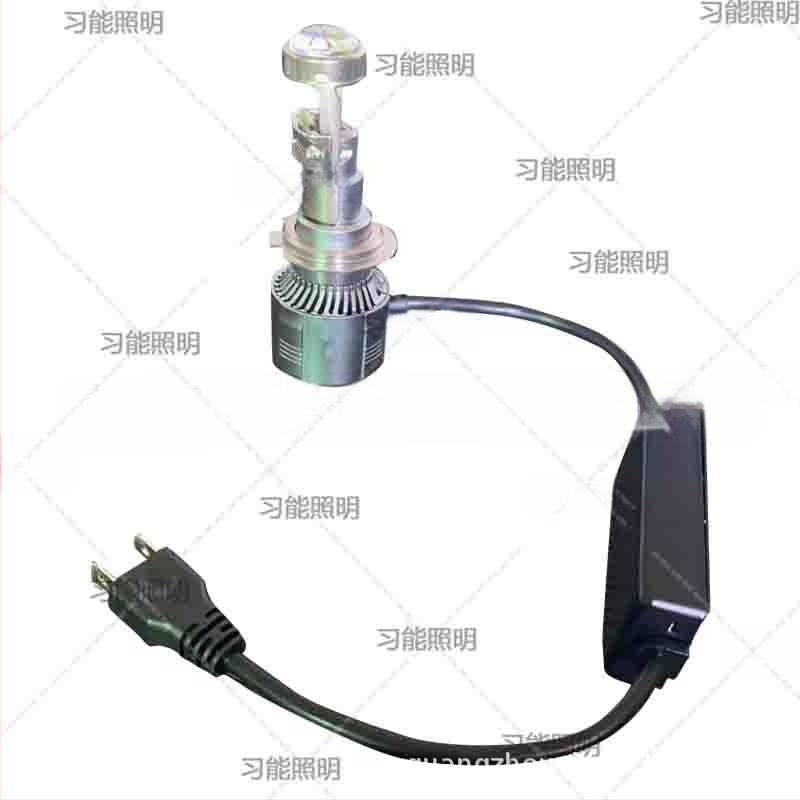 LED prednje svjetla s dvostrukim lećama za vozila, kompatibilni s H7, H8, H11, 9005, 9006