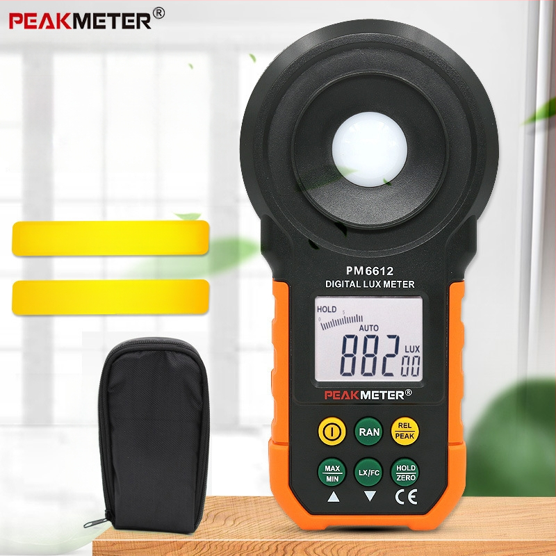PeakMeter Huayi Digitalni luminometar PM6612 – Ručni mjerač svjetline ZX