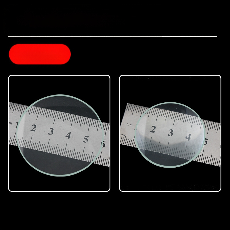 Házi készítésű teleszkópokhoz optikai üveg lencse készlet — konvex, konkáv, bi-konvex, bi-konkáv és planokonvex lencsék