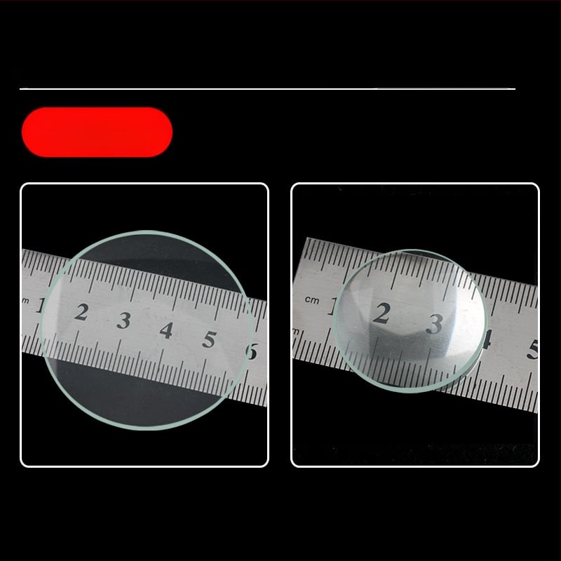 Házi készítésű teleszkópokhoz optikai üveg lencse készlet — konvex, konkáv, bi-konvex, bi-konkáv és planokonvex lencsék