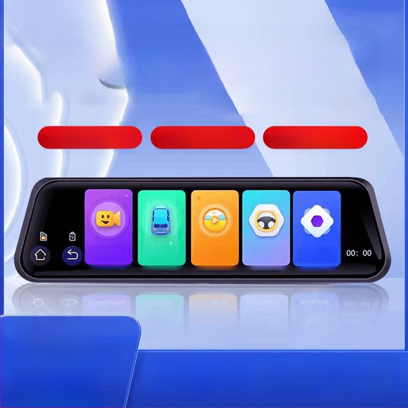 Nova 4K dash kamera od 10 inča s noćnim vidom, glasovnim upravljanjem, ADAS sustavom za izbjegavanje sudara i povezivanjem s mobitelom