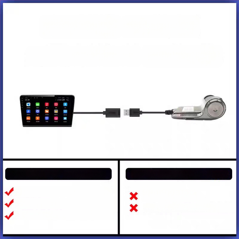 1080P HD automobil DVR s Android navigacijom i USB-om