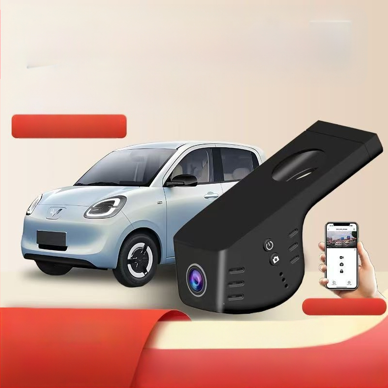 Wuling Hongguang Mini dash cam Macaron EV – tvornički original, 4K ultra jasna noćna vizija, skriveni dizajn, prednja i stražnja dvostruka snimka, bez kablova