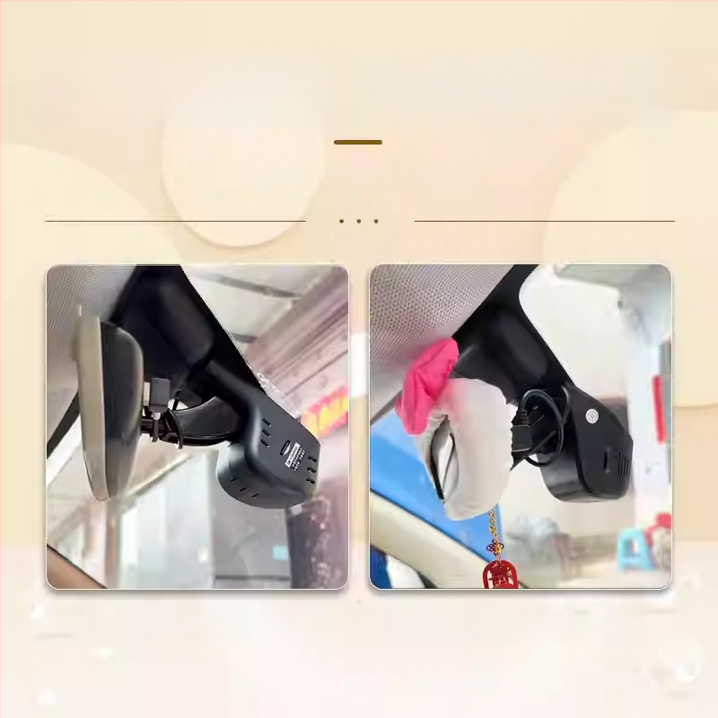 Wuling Hongguang Mini dash cam Macaron EV – tvornički original, 4K ultra jasna noćna vizija, skriveni dizajn, prednja i stražnja dvostruka snimka, bez kablova