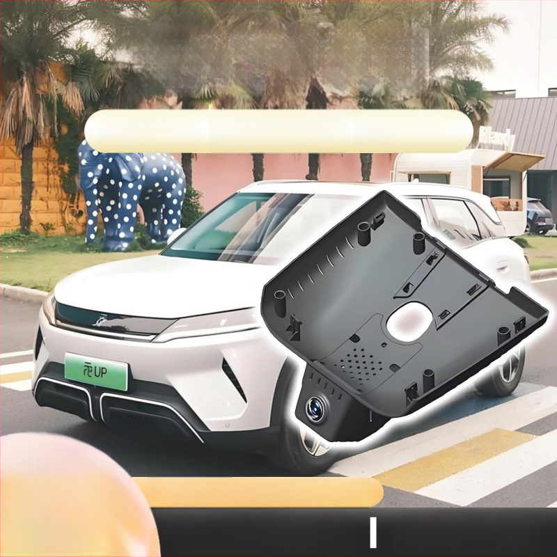 BYD Yuan Up dash cam — bežična, 2160p Ultra HD, prednja i stražnja dvostruka snimka, 170° širok ugao, bez zaslona, 128GB, Vitality Edition, skriveni dizajn