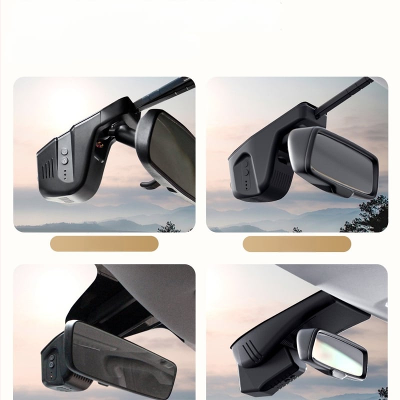 BYD Yuan Up dash cam — bežična, 2160p Ultra HD, prednja i stražnja dvostruka snimka, 170° širok ugao, bez zaslona, 128GB, Vitality Edition, skriveni dizajn