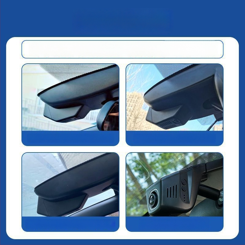 Dvokanalni dash cam za Toyota Camry, Corolla, RAV4, Avalon — 2160p, 170° kut, Wi‑Fi