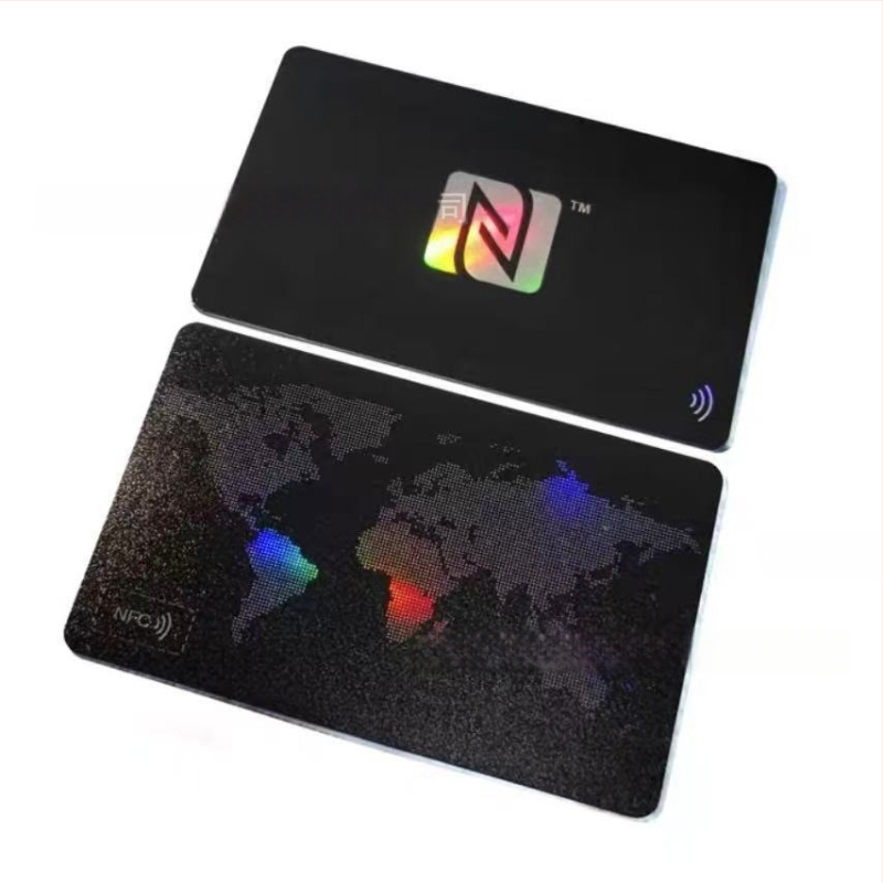 NFC/RFID viedā vizītkarte, bezkontakta, 144 baitu glabāšana, 100000 dzēšanas ciklu, darba temperatūra -25°C līdz 75°C