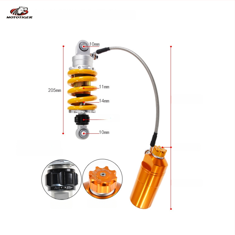 Zadnji amortizer za modifikaciju TNTZ125 Spring Breeze 250NK SOCOTS motocikl