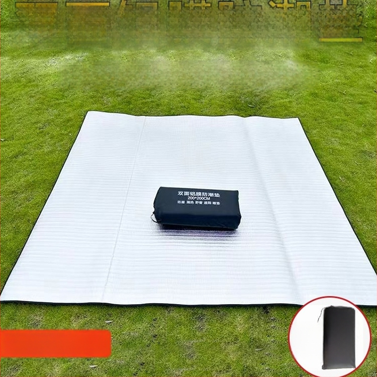Vanjska vodootporna debela sklopiva prostirka s aluminijskom folijom, pogodna za kampiranje i piknik