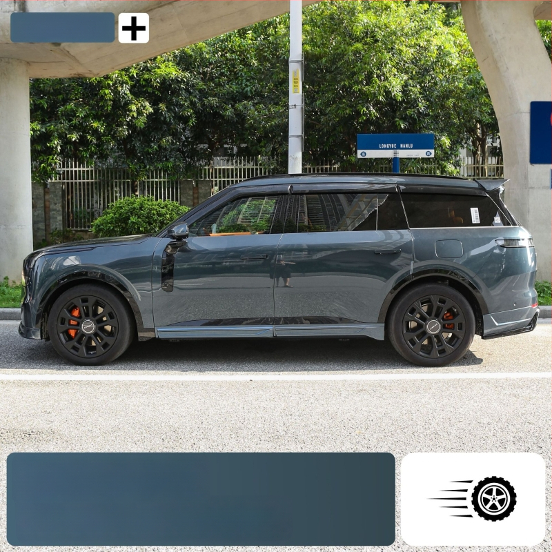 Lynk & Co 900 dekorativni okvir poklopca kotača, zaštita od ogrebotina, vanjsko poboljšanje, praktičan unutarnji dodatak
