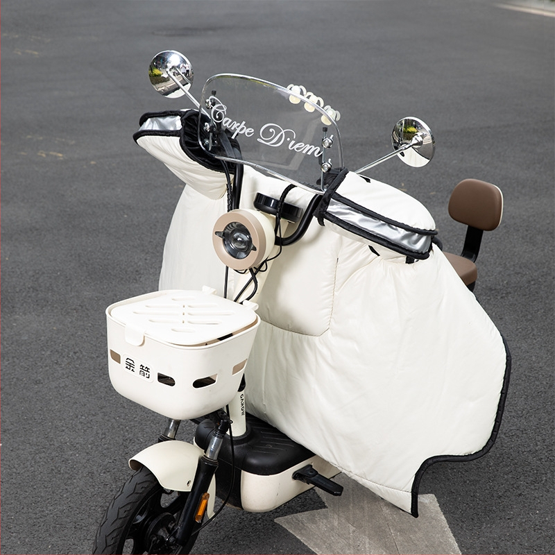 Priekšējā stikla pārklājums motocikliem un elektrotransportam, Oxford audums, ūdensnecaurlaidīgs, viengabala karikatūras stils, manuāla noņemšana