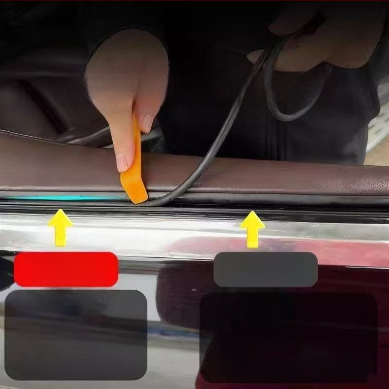 Λαστιχένια λωρίδα στεγανοποίησης παραθύρου αυτοκινήτου – ηχομόνωση, στεγανοποίηση κενών, υλικό καουτσούκ, δυνατότητα προσαρμογής