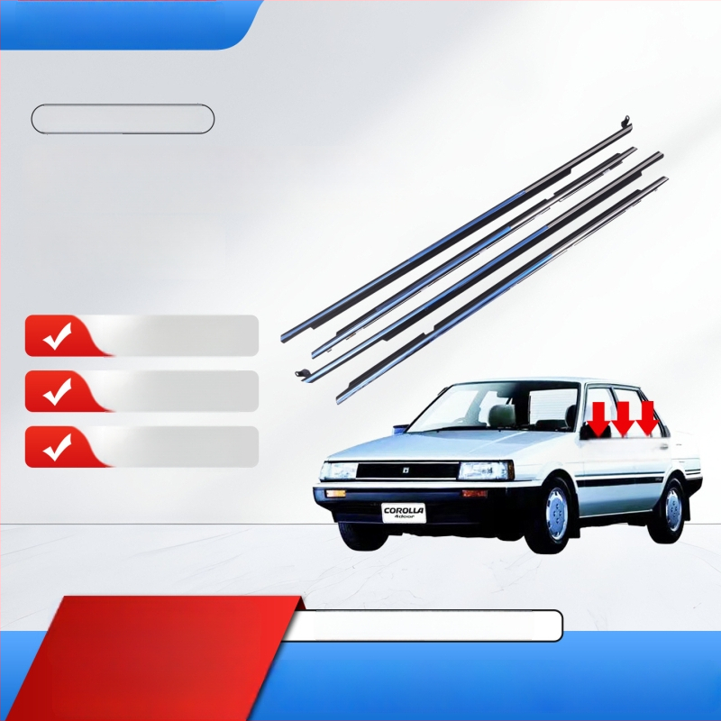 Mo xi Ταινία στεγανοποίησης αυτοκινήτου για Corolla 110 – Καουτσούκ, πάχος 100 mm, για πόρτες και παράθυρα