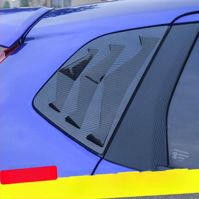 14-20 Honda Fit GK5 set za modifikaciju stražnje bočne lamelice, dekor trokutastog otvora za ventilaciju, estetsko poboljšanje vanjskog izgleda