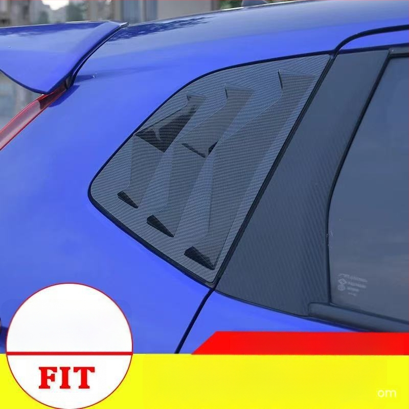 14-20 Honda Fit GK5 set za modifikaciju stražnje bočne lamelice, dekor trokutastog otvora za ventilaciju, estetsko poboljšanje vanjskog izgleda