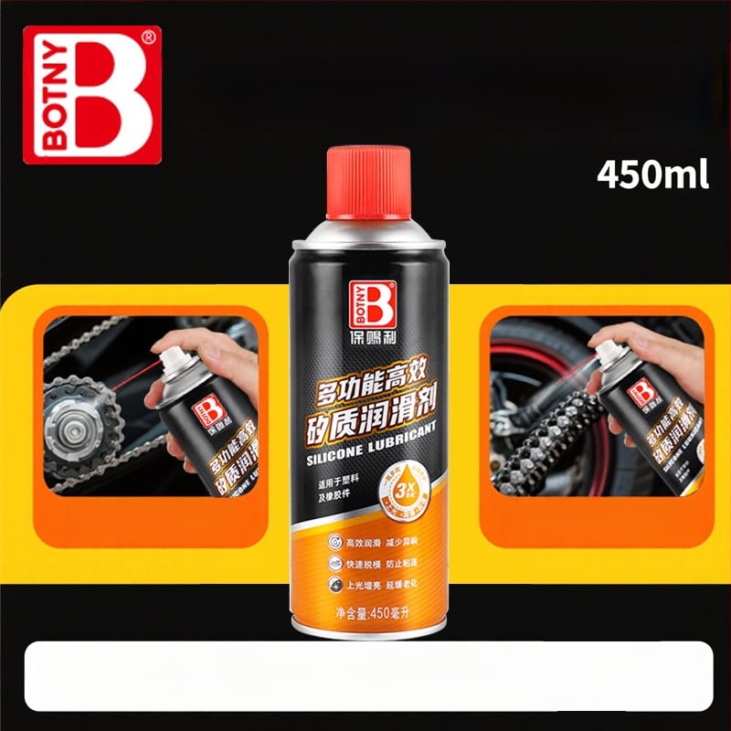 Υψηλής απόδοσης σπρέι λιπαντικού σιλικόνης για αυτοκινητικές καουτσούκ σφραγίσεις και στεγανοποιήσεις παραθύρων, διάρκεια ζωής 3 έτη