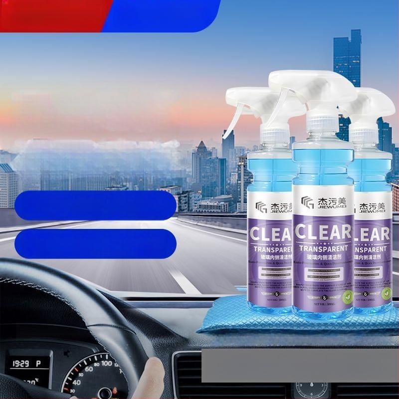 Καθαριστικό εσωτερικού γυαλιού αυτοκινήτου (Μάρκα: Jie dirty beauty; Εσωτερική επιφάνεια εμπρός παρμπρίζ; Αφαιρεί λιπαρή μεμβράνη και κηλίδες; Αντιθαμβωτικό)