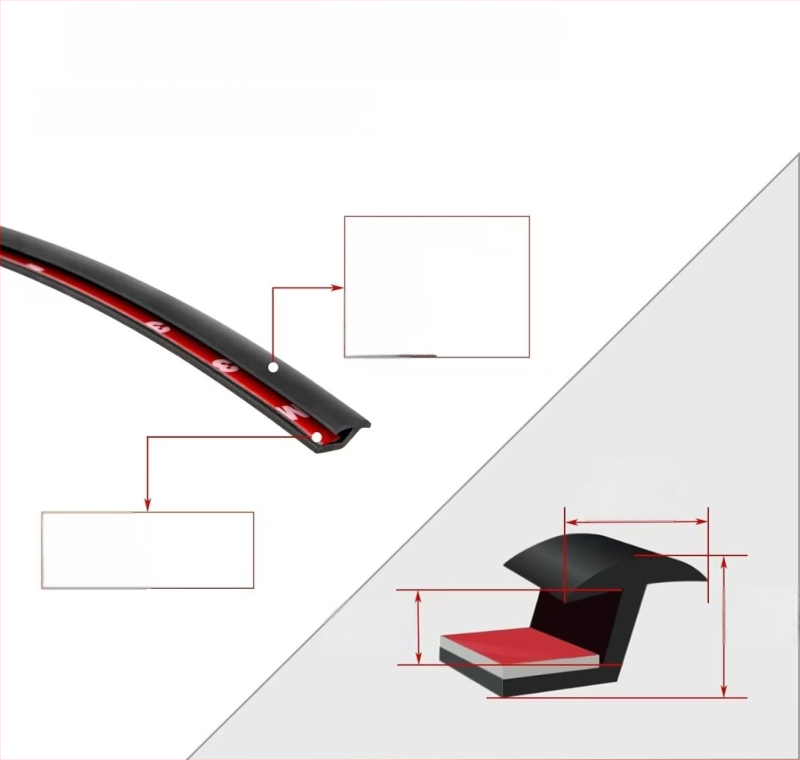 Jin qilai H-τύπου στεγανοποιητικό για φέρινγκ αυτοκινήτου – αδιάβροχο κάλυμμα τροχών