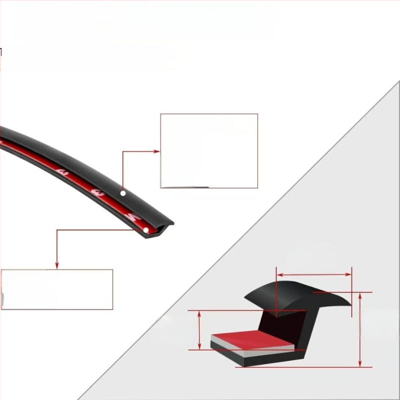 Jin qilai H-τύπου στεγανοποιητικό για φέρινγκ αυτοκινήτου – αδιάβροχο κάλυμμα τροχών