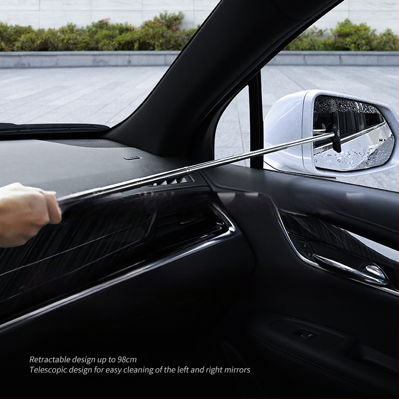 Yi harmony ανοξείδωτος τηλεσκοπικός καθαριστής για τον καθρέφτη οπισθοπορείας αυτοκινήτου