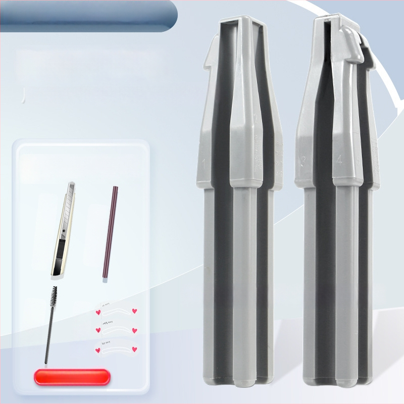 Ξύλινο σετ ακονίσματος μολυβιού φρυδιών για αρχάριους – 1 τεμάχιο