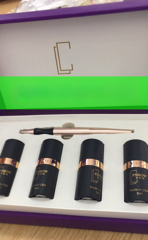 Σετ χρωστικών τατουάζ κορεατικού στυλ για φρύδια, γραμμές ματιών και χείλη – ιδιωτικής ετικέτας, 20 τεμάχια