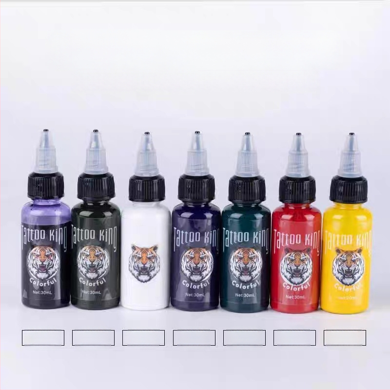 Σετ μελανιού τατουάζ ημι-μόνιμο, 30 ml, για εργαλεία ομορφιάς, με εγκεκριμένες ιδιωτικές μάρκες.