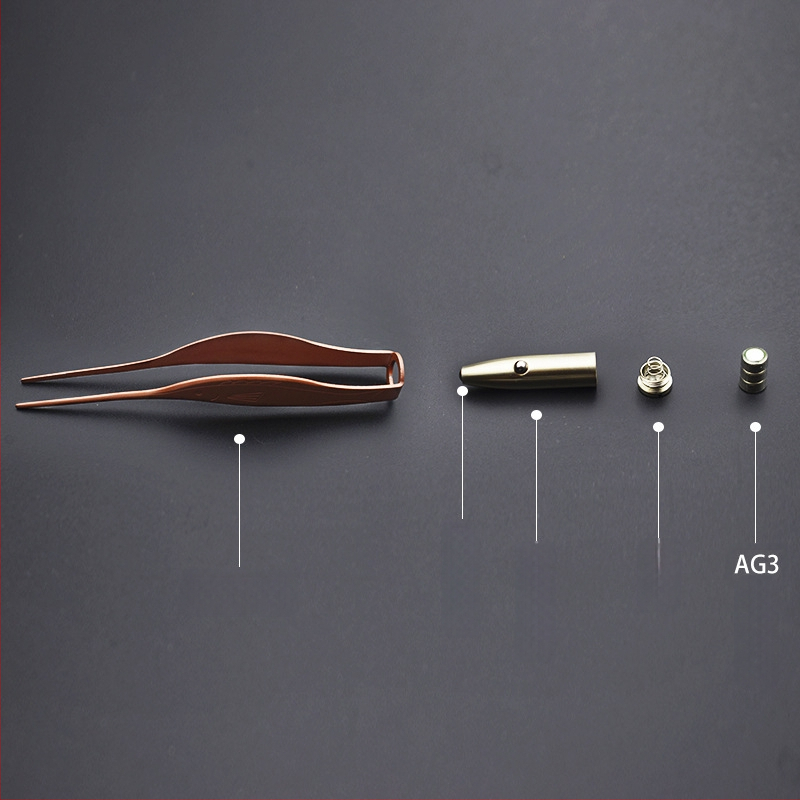 Σετ καθαρισμού αυτιών για παιδιά A&N με φωτιζόμενο ακροφύσιο, ανοξείδωτος χάλυβας 410, 22.8 g, 500 τεμ./κουτί