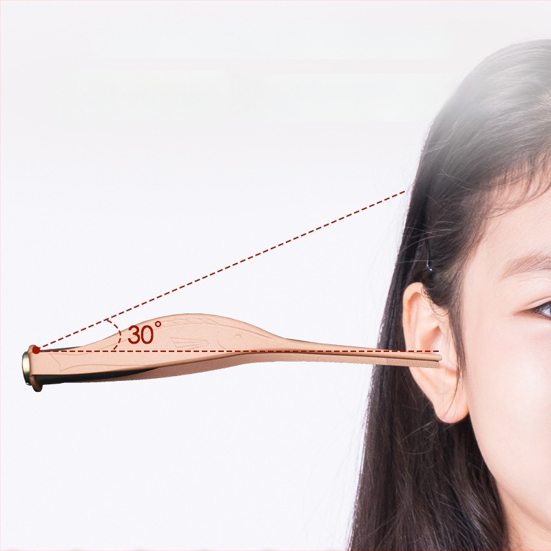 Σετ καθαρισμού αυτιών για παιδιά A&N με φωτιζόμενο ακροφύσιο, ανοξείδωτος χάλυβας 410, 22.8 g, 500 τεμ./κουτί