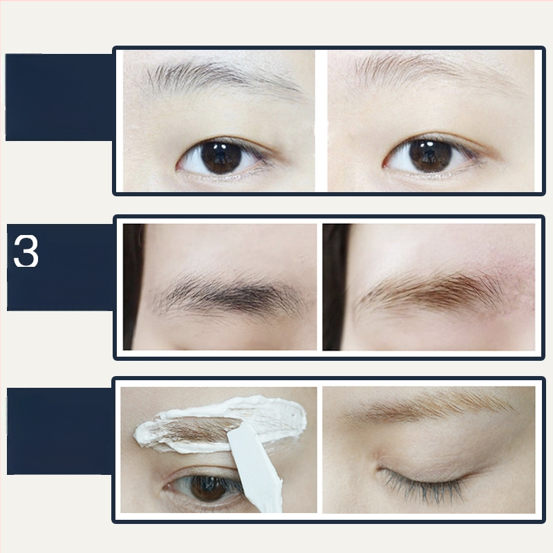 Κρέμα βαφής φρυδιών – παράγοντας βαφής και χρωστικό τατουάζ φρυδιών, 24 g σαφράν