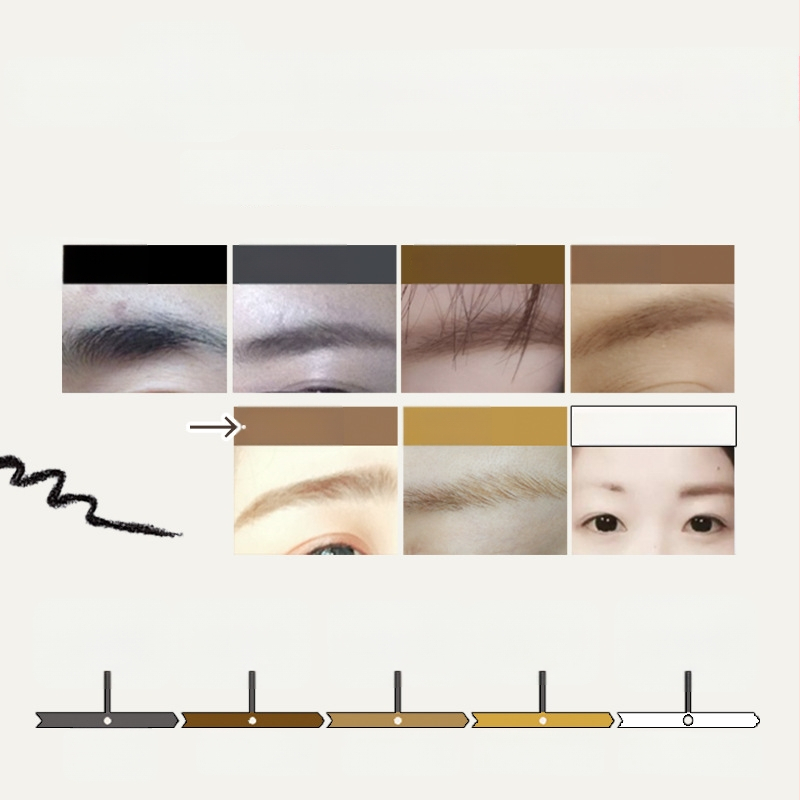 Κρέμα βαφής φρυδιών – παράγοντας βαφής και χρωστικό τατουάζ φρυδιών, 24 g σαφράν