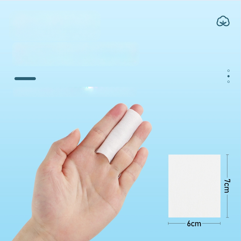 Δίσκοι βαμβακιού για αφαίρεση μακιγιάζ, μονής στρώσης, λεπτοί, χωρίς νιφάδες, 100 g