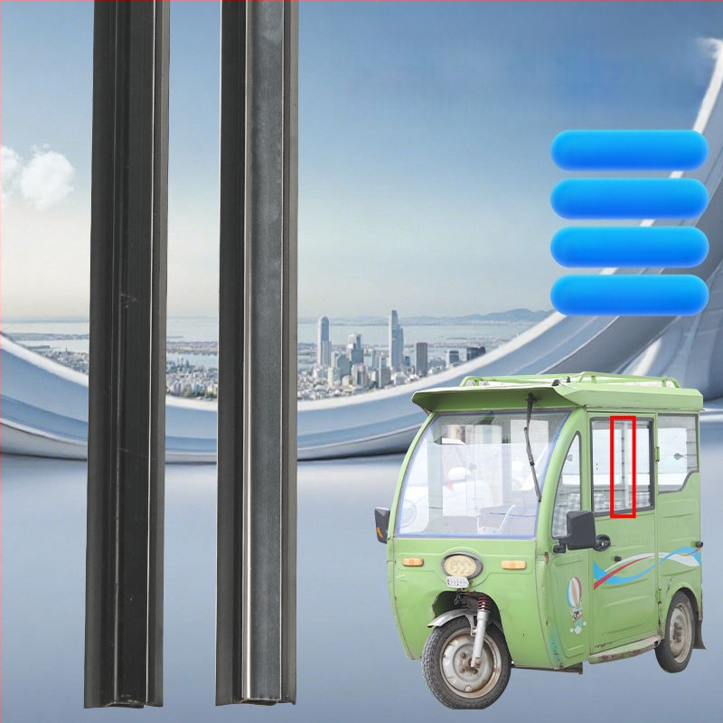 Λωρίδα σφράγισης θυρών και παραθύρων — καουτσούκ, καθολική εφαρμογή, για ηλεκτρικό τρίκυκλο με κλειστό όχημα