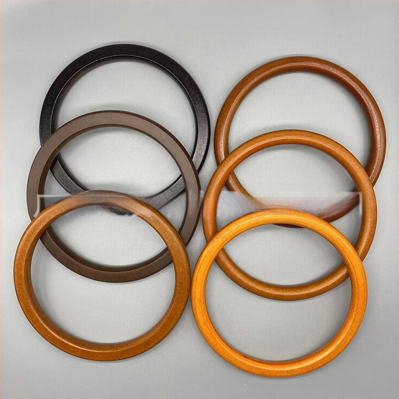 Ξύλινο κυκλικό δαχτυλίδι για DIY βραχιόλι και λαβή τσάντας – αξεσουάρ από ξύλο (Υλικό: Ξύλο; Μάρκα: Junfeng; Στυλ: Εθνικό στυλ; Μοτίβο: Μονόχρωμο; Λειτουργία: Μείωση φόρτου)