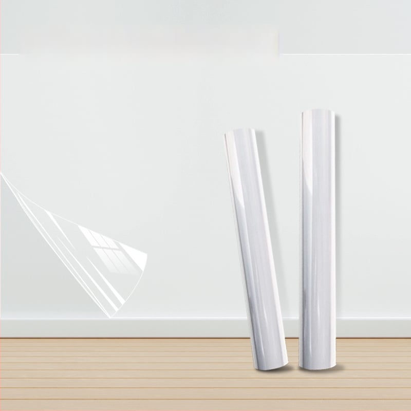 Φιλμ προστασίας τοίχου - PP υλικό, αυτοκόλλητο, αδιάβροχο, αντι-βρωμιά, ανθεκτικό στη μούχλα, κατάλληλο για σαλόνι, μονοχρωματικό σχέδιο.